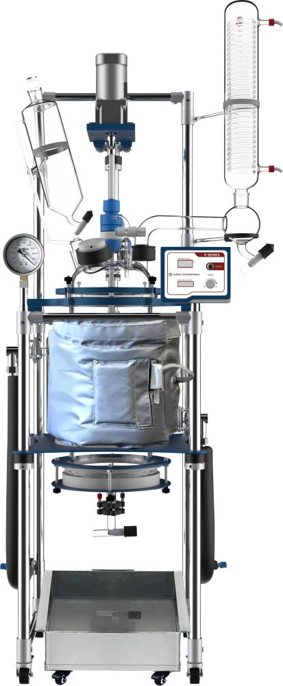 20L Single / Dual Jacketed Glass Reactor System - AI