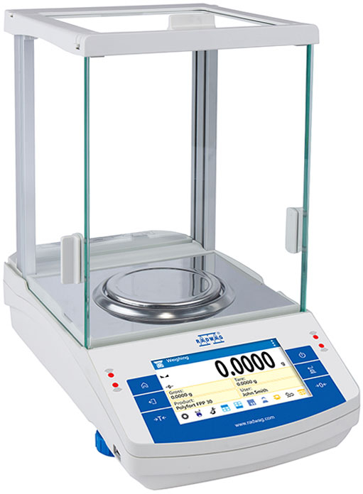 Radwag AS 220.R2 PLUS 220g Capacity 0.1mg Readability ø4 Analytical Balance