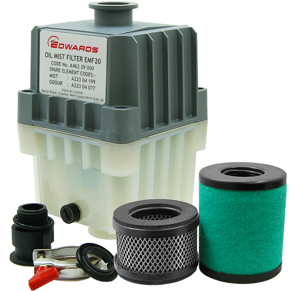 Edwards EMF20 DualStage Exhaust Mist/Odour Filter
