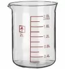 Ai 2L Heavy Wall Glass Beaker for 7" Heated Plates