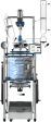 20 liter Single or Dual Jacketed Filter Glass Reactor System from Across International