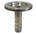 KF25/NW25 Flange to 3/8" Hose Barb Adapter for Vacuum Connection