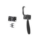 Reinforced Door Handle with Hinge for Vacuum Oven AT50, 75 and 160 - Gen 2