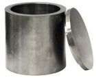 Highly Polished Tungsten Carbide Grinding Jar with Lid (Call for Pricing)