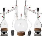 Ai 10 Liter Short Path Distillation Kit with Valved Adapters