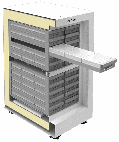 SST Storage Drawers for Ai G04h -86C Freezers 6,000 Vials Max.