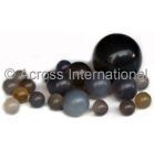 Natural Brazilian Agate Grinding Balls