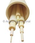 Alumina Ceramic Process Tubes, Open Both Ends