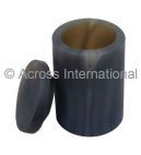 50ml Natural Brazilian Agate Grinding Jar w/ Lid (Item# MAG.50)