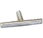 Stainless steel 3/8" Hose Barb Tee for Secure Vacuum Connection