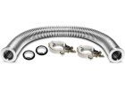 Ai KF25 1M Flexible SST Bellow with Clamps & Centering Rings