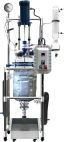 10 liter, single or dual-jacketed glass reactor system with explosion proof motor and controller