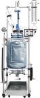 50L Single or Dual Jacketed Glass Reactor System with Filter