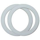Pair of Silicone Sealing Gaskets for PQ-N Series Ball Mill Jars