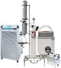 SolventVap 50 liter Rotary Evaporator with Julabo Chiller and ULVAC Pump