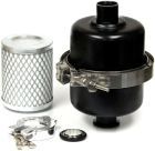EZ-Swap Large Capacity Pump Exhaust Oil Mist Filter w/ Fittings