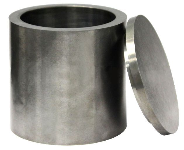 Highly Polished Tungsten Carbide Grinding Jar with Lid