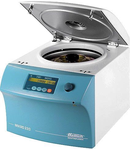 Hettich MIKRO 220 Desktop Horizontal 18000 RPM Centrifuge