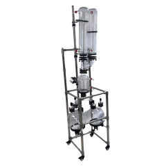 Modular Cold Trap with Glass Condensers & Dual Receiving Flasks