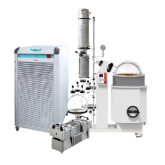 SolventVap 50 liter Rotary Evaporator with Julabo Chiller and ULVAC Pump