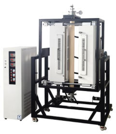1500C Convertible Tube Furnace Convertible for Horizontal or Vertical Tube Furnace with Lifting Motor 1 to 3 Heating Zones (Call for Price)