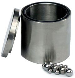 Stainless Steel (Grade 304) Grinding Jar with Lid