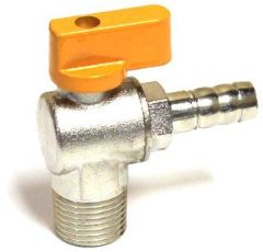 3/8" Stainless Steel Chilling Fluid Port with On/Off Valve