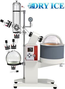 SolventVap 5 liter RotoVap with Cold Trap Condenser and PowerLift