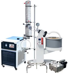 SolventVap 20 liter Rotary Evaporator with Chiller and Pump 220V
