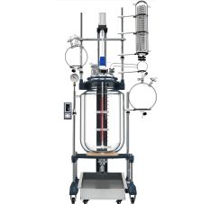 150 liter single-jacketed glass reactor from Across International