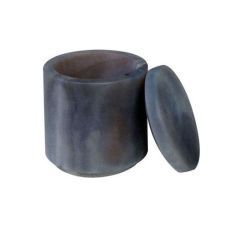 Natural Brazilian Agate Grinding Jar with Lid