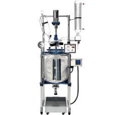 20 liter non-jacketed glass reactor with 200 centigrade heating jacket