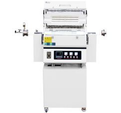 1200C 1-3 Zone Rotary & Tilting Top-Open Tube Furnace