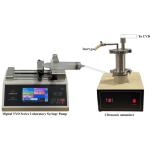 Ultrasonic Nano Spray (Ultrasonic Liquid Evaporator and Digital TYD Series Laboratory Syringe Pump) (Call for Price)