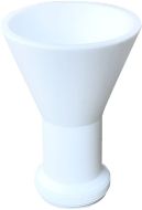 Polytetrafluoroethylene or PTFE funnel for glass reactors