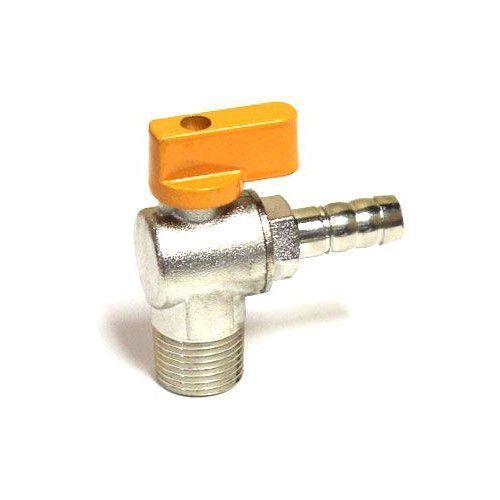 3/8" Stainless Steel Chilling Fluid Port with On/Off Valve