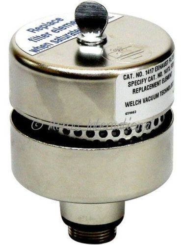 Welch 1417 Oil Mist Exhaust Filter for 1400 DuoSeal Vacuum Pumps