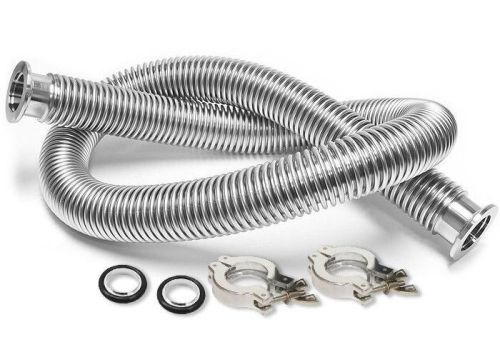 Ai KF25 2M Flexible SST Bellow with Clamps & Centering Rings