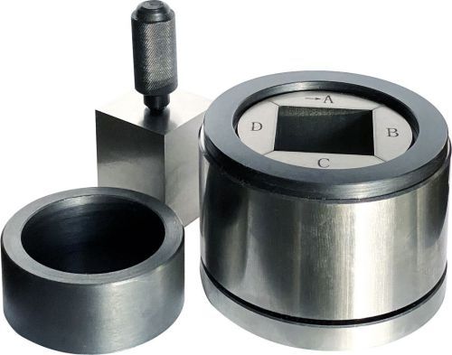 50 x 50 mm Square Easy-Retrieve Dry Pressing Die Set