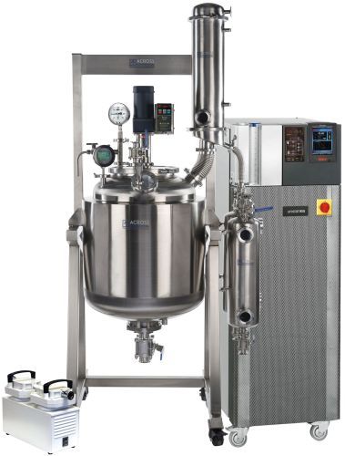 Winterization Package 100L Dual-Jacketed 316L SST Reactor 