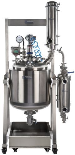 Ai Dual-Jacketed 50L 316L-Grade SST Reactor