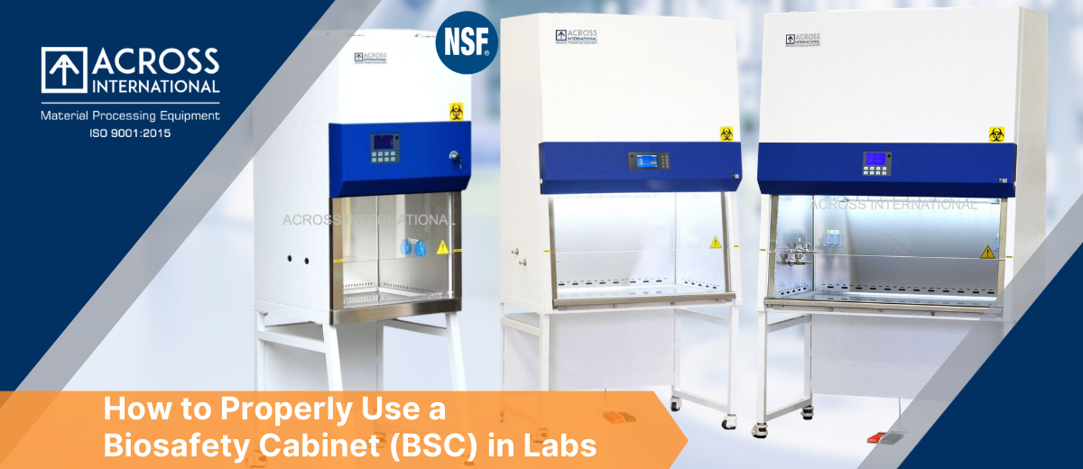 How to Properly Use a Biosafety (BSC) in Labs