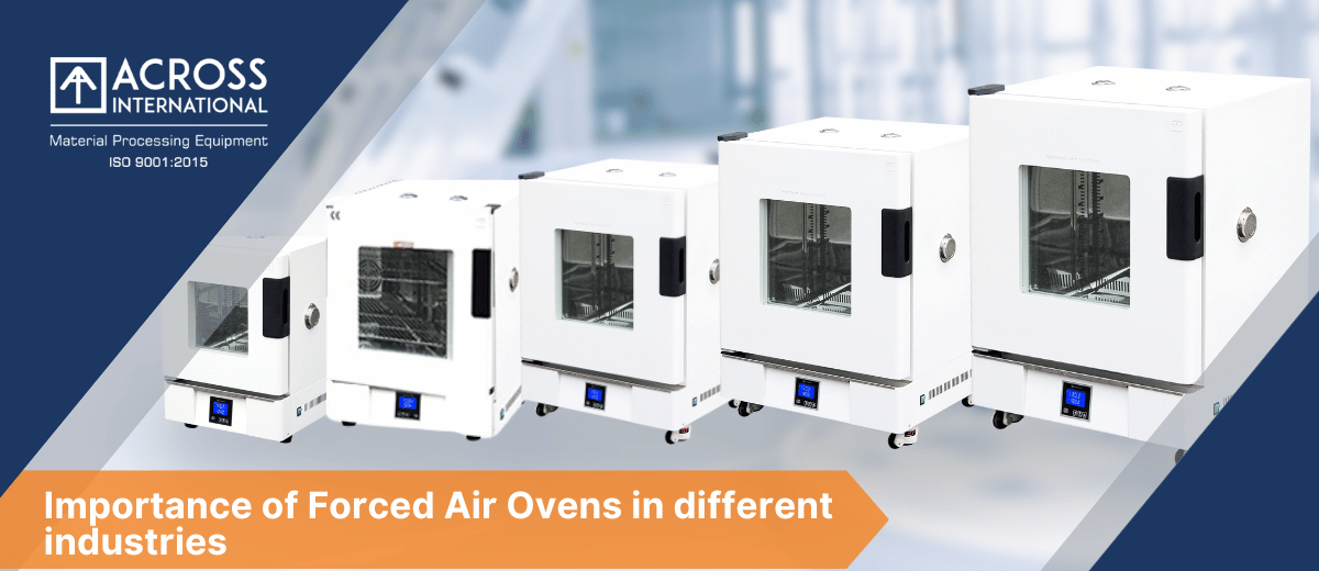 Importance of Forced Drying Ovens in different industries