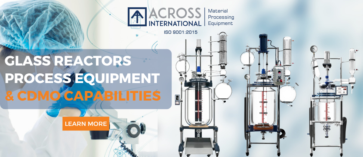 Glass reactors process equipment & CDMO Capabilities