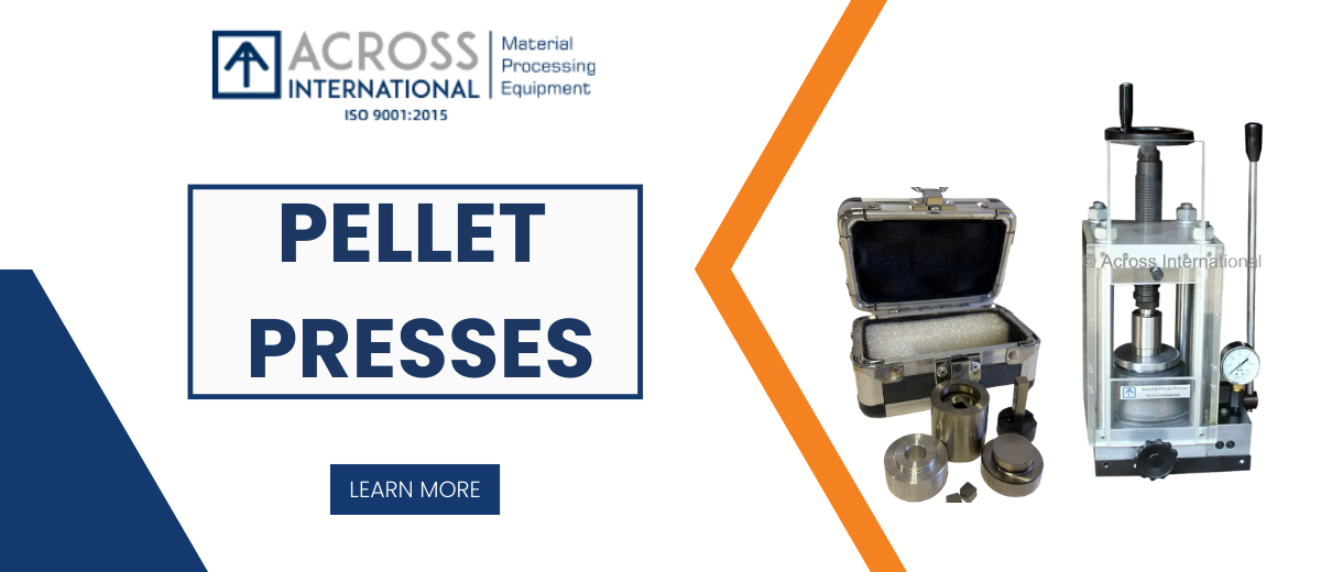 When choosing pellet pressing dies and presses for research