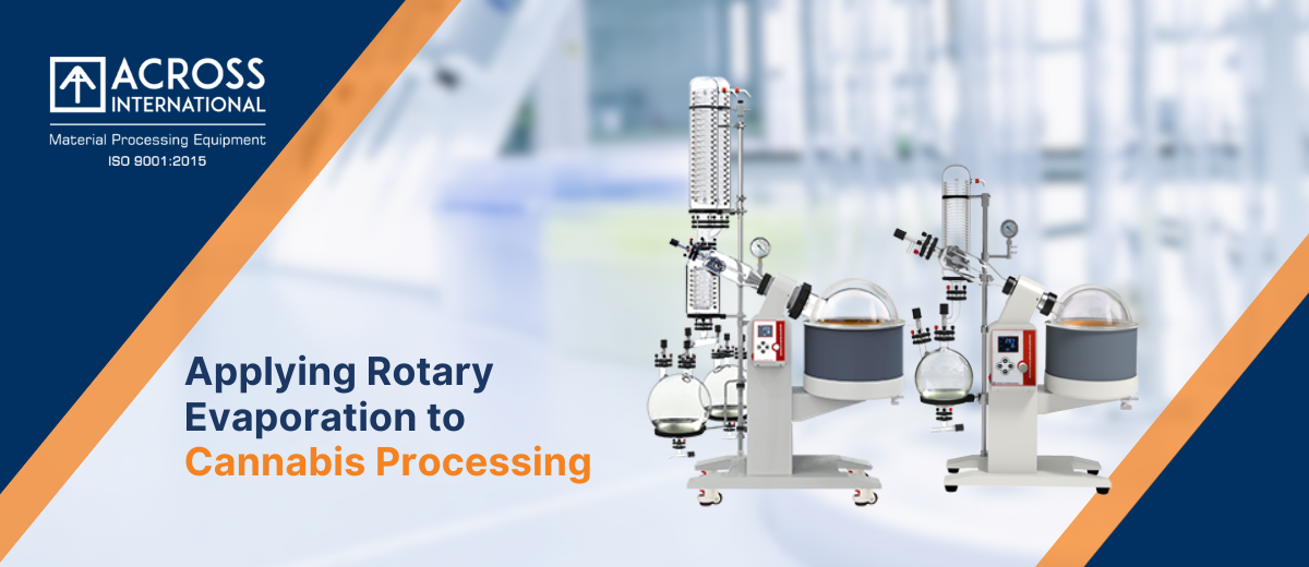 Applying Rotary Evaporation to Cannabis Processing