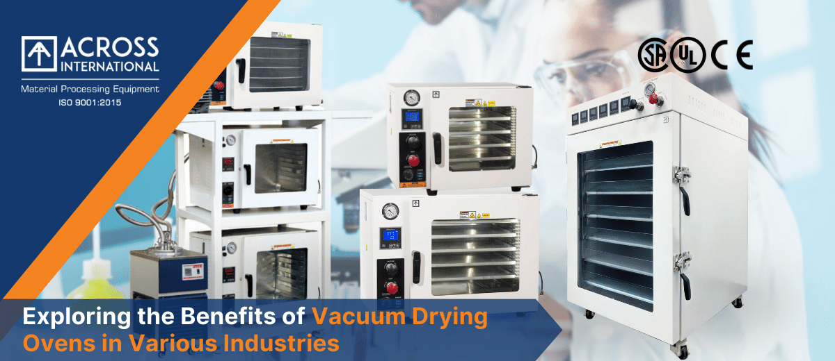 Exploring the Benefits of Vacuum Ovens in Various Industries